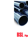 BSL Pipes & Fittings brochure, 2019 edition